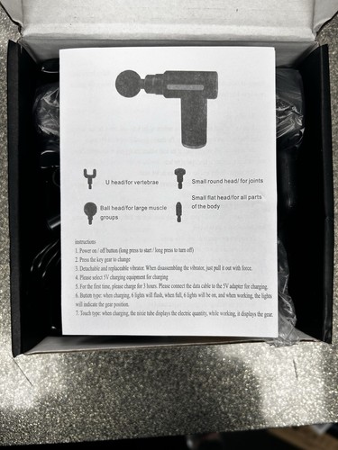 Massage gun attachment heads - attachment,
