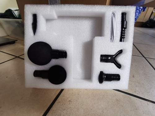 Massage gun attachments - gun, heads