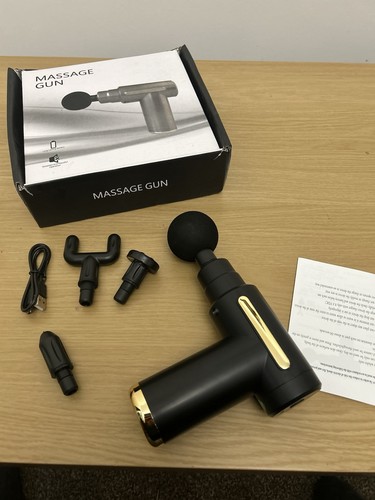 Massage gun with multiple head - gun,